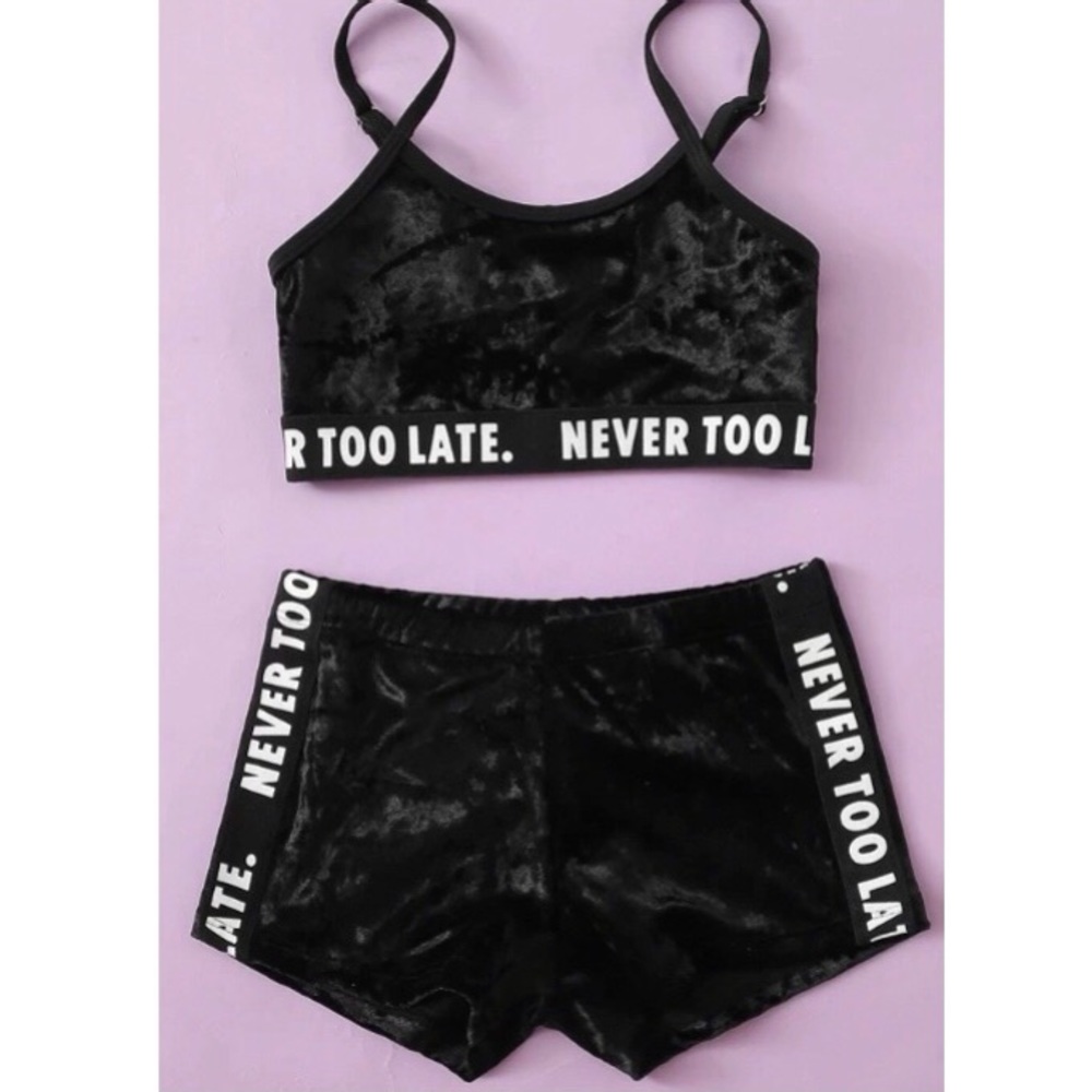 Girls Velvet Bikini Swimsuit size 8-10yrs
